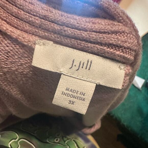 J.Jill Purple Tunic Sweater – Women’s 3X - Picture 6 of 8